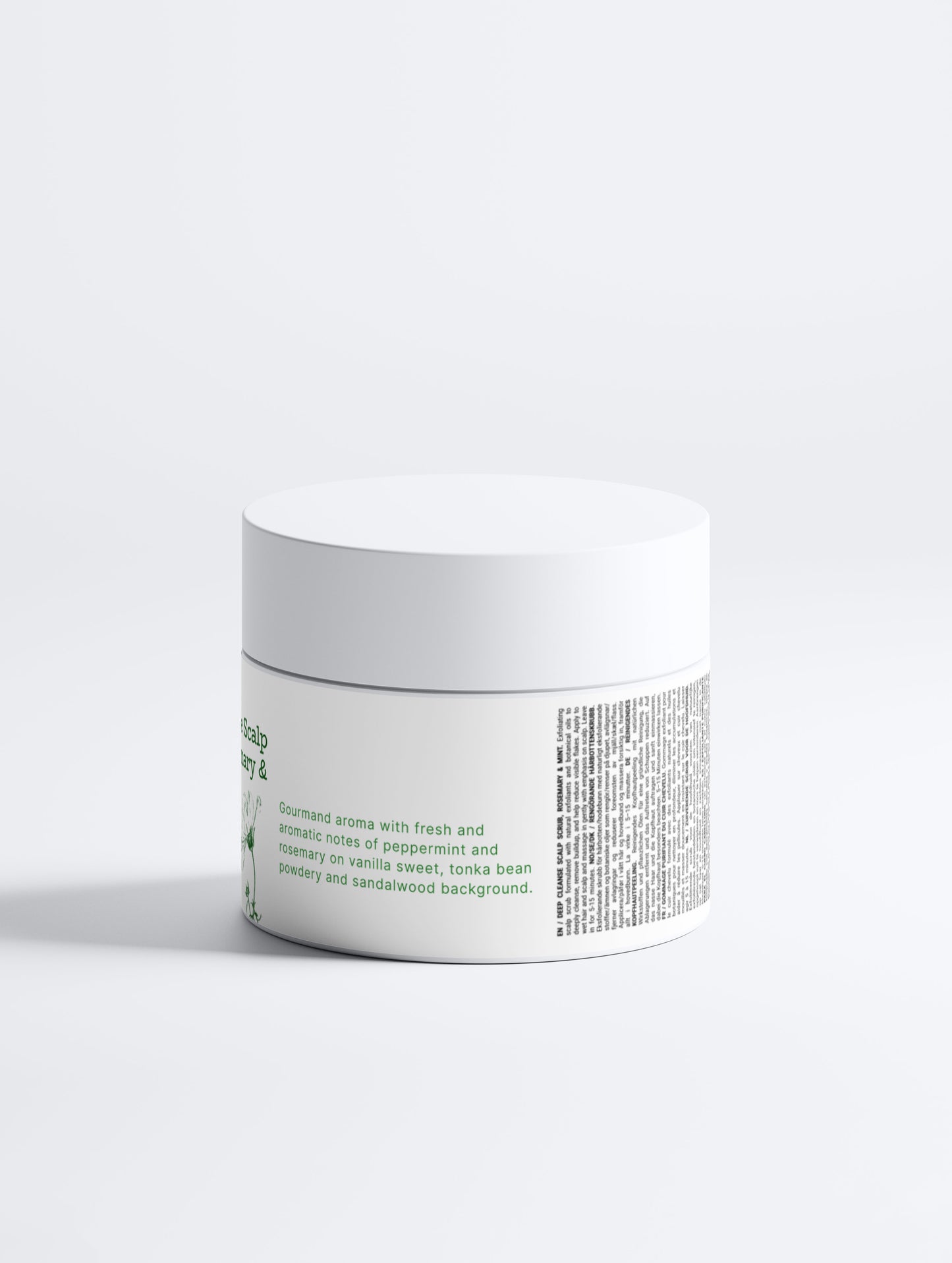 Deep Cleanse Scalp Scrub, Rosemary & Mint